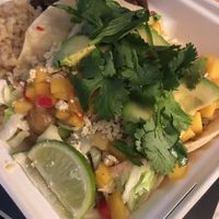 Faux Fish Tacos  at Supernova Vegan - Food Truck in Portland