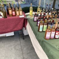 Vinegar vendor at Capitol Hill Sunday Farmers Market in Seattle