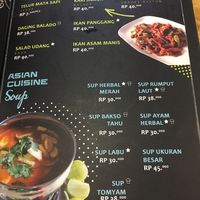 Menu 5 at Voi in Medan