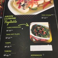 Menu 7 at Voi in Medan