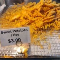 Sweet Potato Fries ~ 11/6/22 at Million Star Fried Banana 萬星炸香蕉 in East Singapore