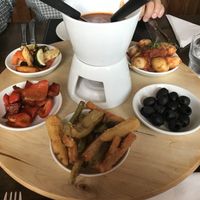 Veggie tapas starter  at The Courie Inn in Killin