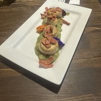 Mushroom Scallops  at The Brit in Port Talbot