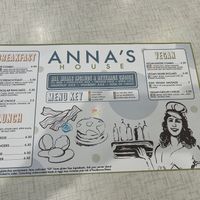 Kids Menu  at Anna's House in Westland