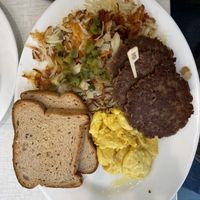 Big breakfast   at Anna's House in Westland