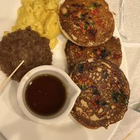 Vegan kiddie combo with funfetti pancakes  at Anna's House in Westland
