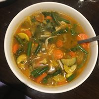 The Tibetan Soup! at Himalayan Kabob and Curry House in Cotati