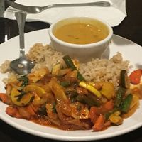Tofu veggie stir fry!  at Himalayan Kabob and Curry House in Cotati