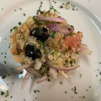 Panzenella bread salad   at Alla Vecchia Latteria Di Via Unione in Milan