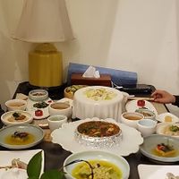 Full selection of the set menu March 2019 at Qian Yue Ming in Chongqing