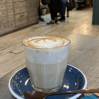 Chai latte  at East Village Cafe in Bristol