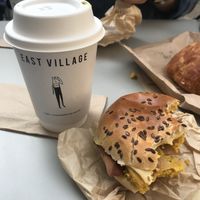  at East Village Cafe in Bristol
