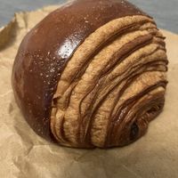 Pain au chocolat  at East Village Cafe in Bristol