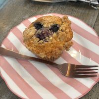 Blueberry Muffin   at East Village Cafe in Bristol