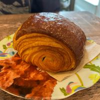 Pain au chocolat at East Village Cafe in Bristol