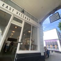   at East Village Cafe in Bristol