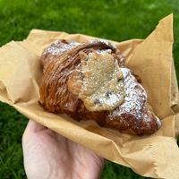 Cookie Dough Croissant at East Village Cafe in Bristol