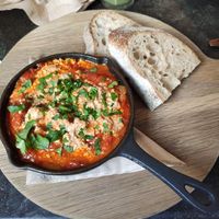 Shakshuka at East Village Cafe in Bristol