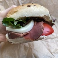 Vegan sandwich  at East Village Cafe in Bristol