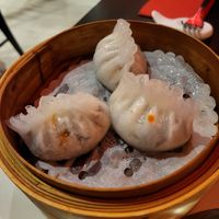Veggie spicey nut dumplings at Little Yang Sing in Manchester