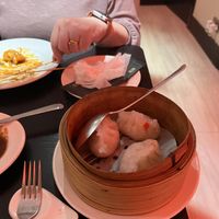 Dumplings  at Little Yang Sing in Manchester