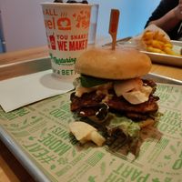 Wunderful blt-e and vanilla latte shake at Next Level Burger - Concord in Concord