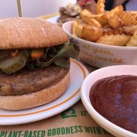 Burger and fries at Next Level Burger - Concord in Concord