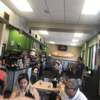 The place. Has indoor seating as well at Tasty's in Fernandina Beach