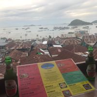 Nice harbor view  at Bajo Taco Tacos & Tequila in 