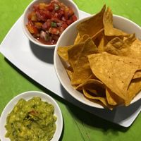 Salsa and chips  at Bajo Taco Tacos & Tequila in 