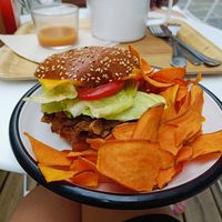 Wild burger at Wild & The Moon - Opéra in Paris