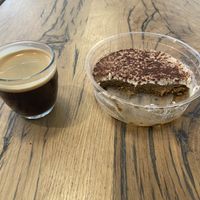 Tiramisu and espresso  at Wild & The Moon - Opéra in Paris