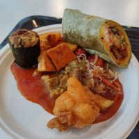 Mixed Vegan Buffet at Loving Hut - Spalena in Prague