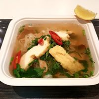 Pho Polevka soup! The Most tasty soup i ate. Love it!! My favorite one. at Loving Hut - Spalena in Prague