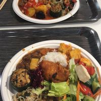 Buffet  at Loving Hut - Spalena in Prague