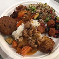 Food  at Loving Hut - Spalena in Prague