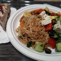 Buffet mix at Loving Hut - Spalena in Prague