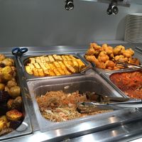 Help yourself buffet at Loving Hut - Spalena in Prague