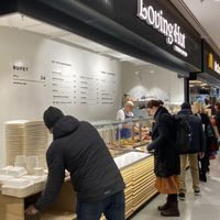 Loving hut buffet at Loving Hut - Spalena in Prague