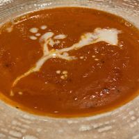 The best tomato coconut soup! at Azafran in Broomfield