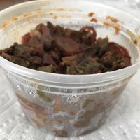 Depth of Bhindi Amchoor (good portion )  at Azafran in Broomfield