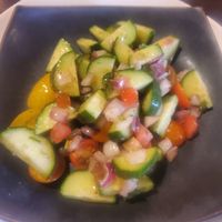 Kachumber salad at Azafran in Broomfield