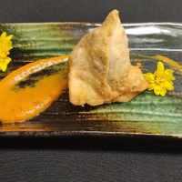 Rajwadi Samosa at Azafran in Broomfield