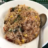 Tomato sauce risotto at Shi Shu Yi Li Italian Pasta in Tainan