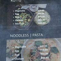 Menu  at Dulnetha Homestay & Restaurant in Weligama