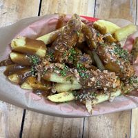 Katsu fries  at Boneface Brewing Company in Upper Hutt