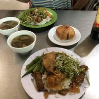 60k for all of this between 2. Chay mock meat buffet at Tinh Tam Trai in Phu Quoc