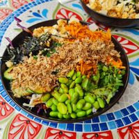 Vegan bowl at Momo Bar in Manly