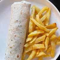 Shawarma vegano at El Quinto in Gijon