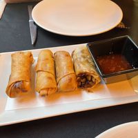 Vietnamese rolls  at El Quinto in Gijon